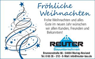 MU Weihnachtsgruß Maring-Noviand