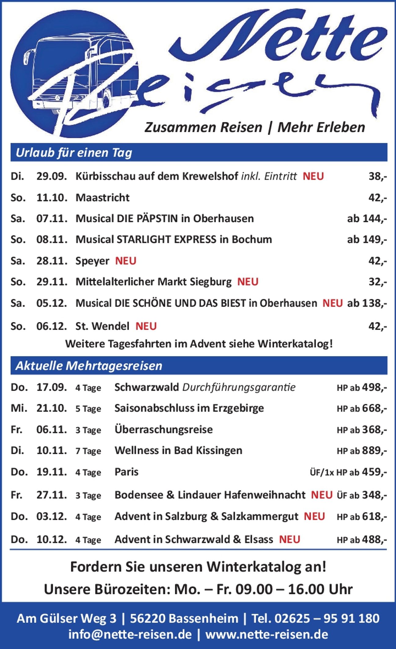 Zusammen Reisen | Mehr Erleben 