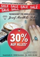 Verkaufsoffener Sonntag - Räumungsverkau