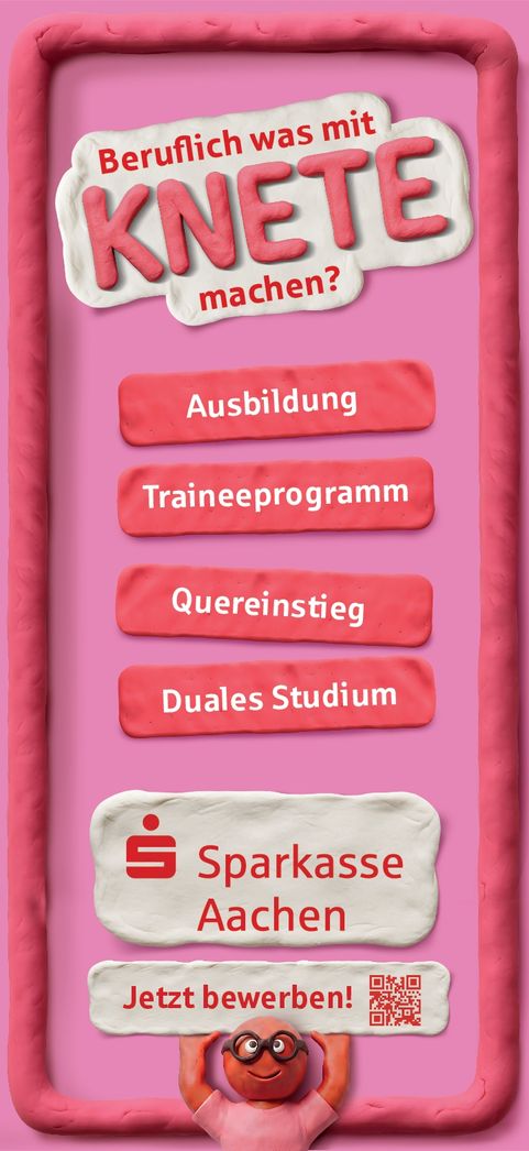 Beruflich was mit Knete machen?