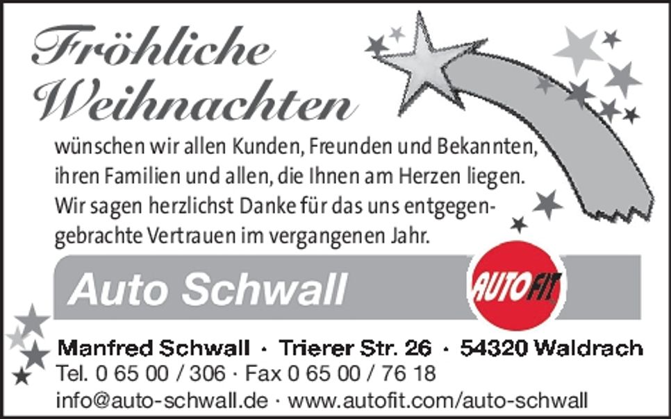 MD Weihnachtsgruß aus dem Ruwertal