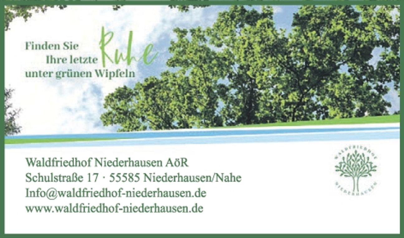 Finden Sie Ihre letzte Ruhe