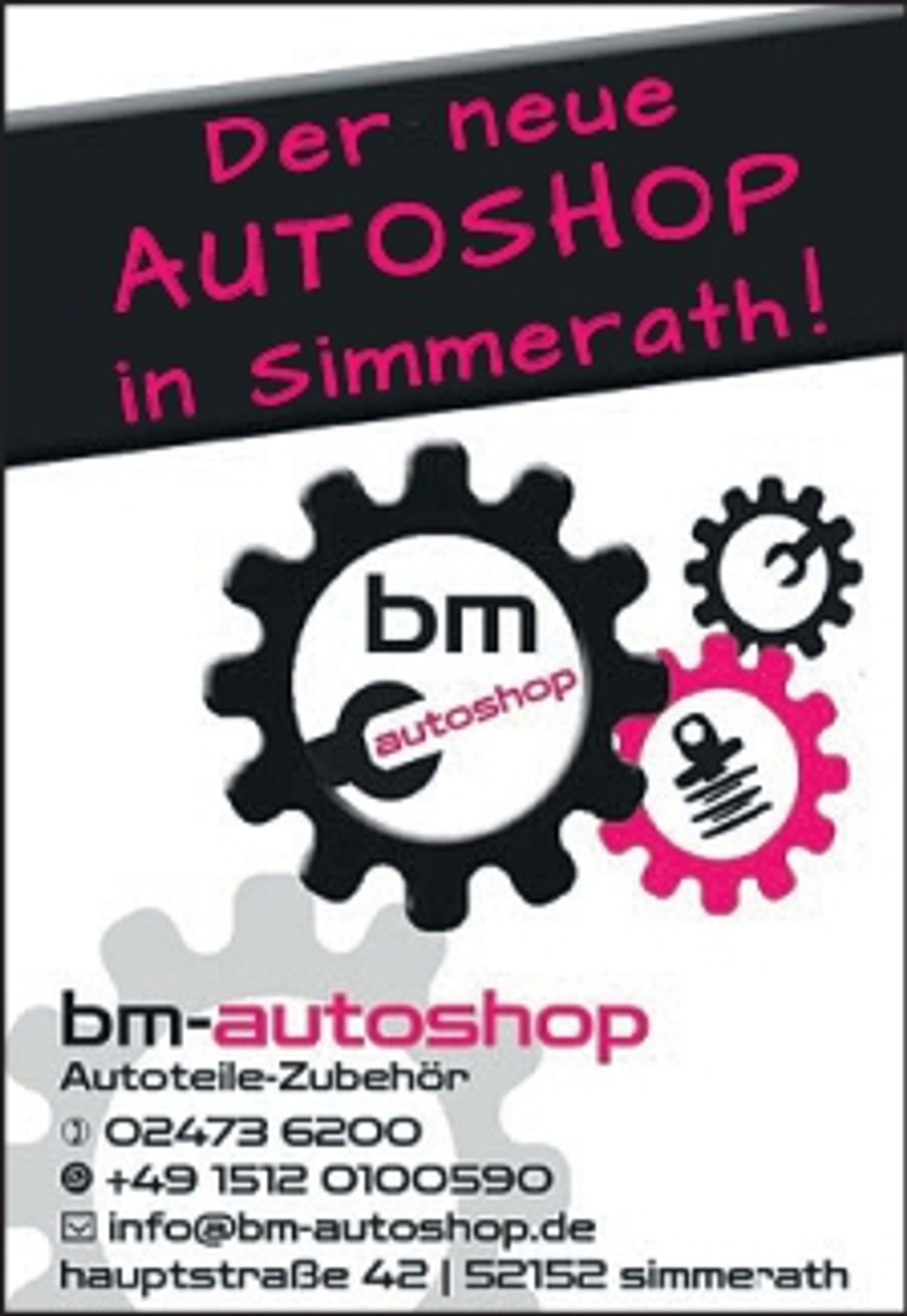 Der neue Autoshop  