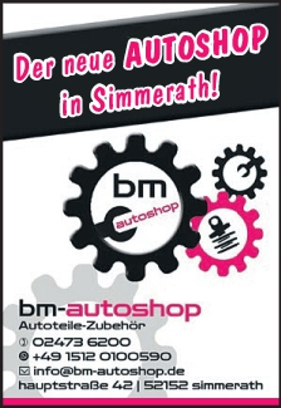 Neueröffnung in Simmerath 