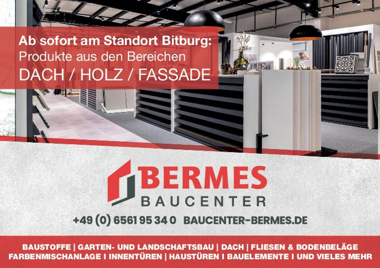 Ab sofort am Standort Bitburg 