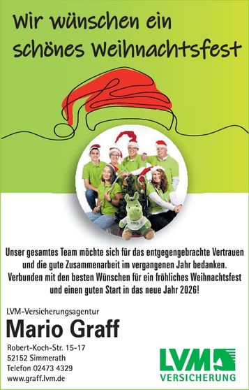 LVM Team Graff Weihnachten