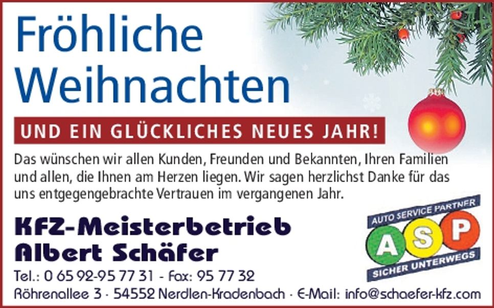 Weihnachtsgrüße 2025