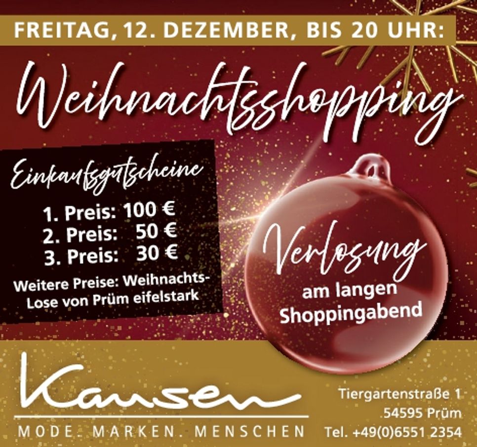 Weihnachtsshopping 12.12. 