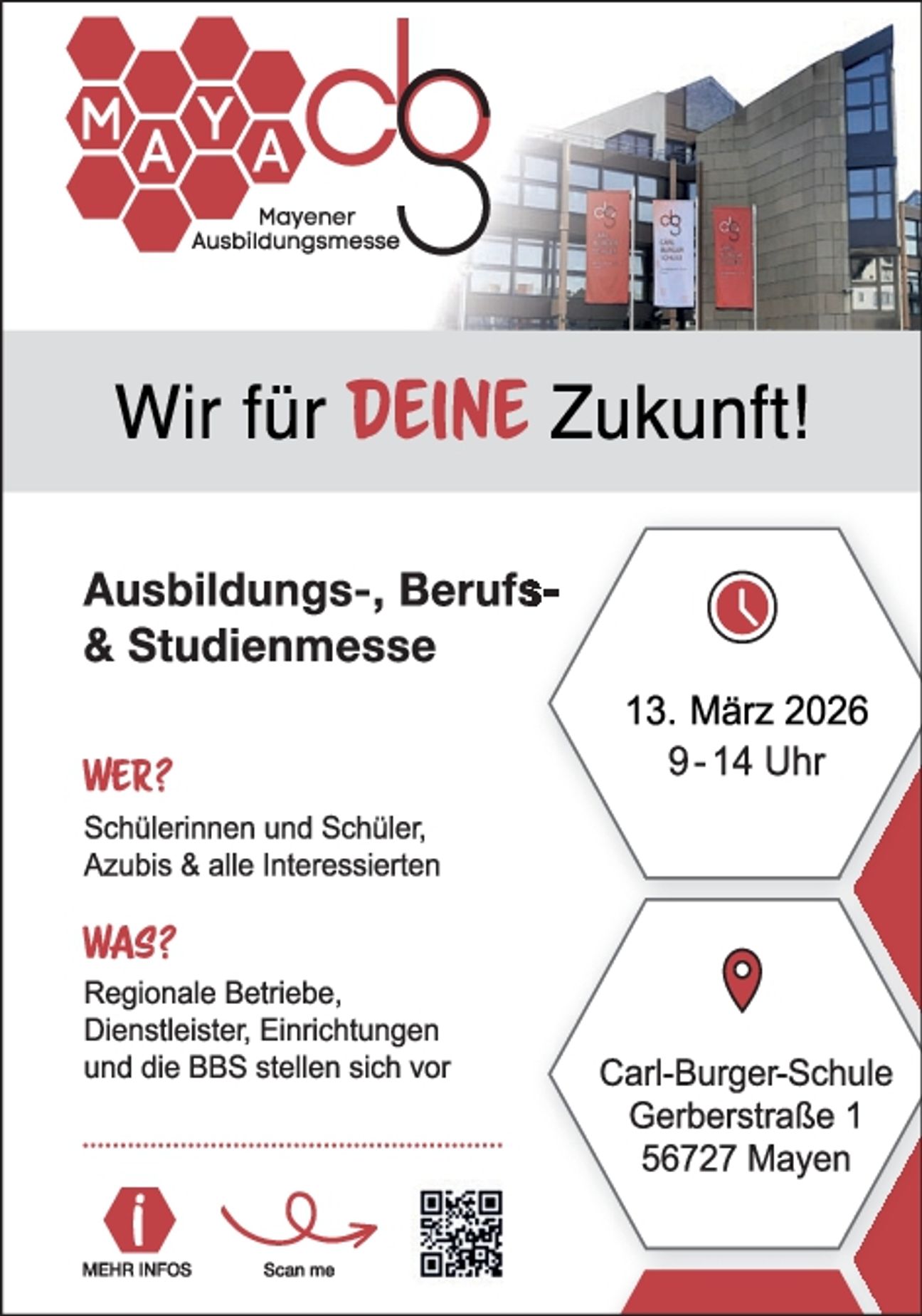 MAYA - Mayener Ausbildungsmesse, 13. Mär