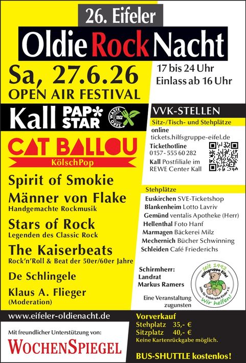 26.Eifeler OldieRockNacht 27.06.26