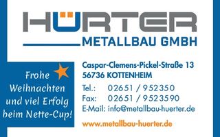 Weihnachtsgruß Welling, Nette-Cup