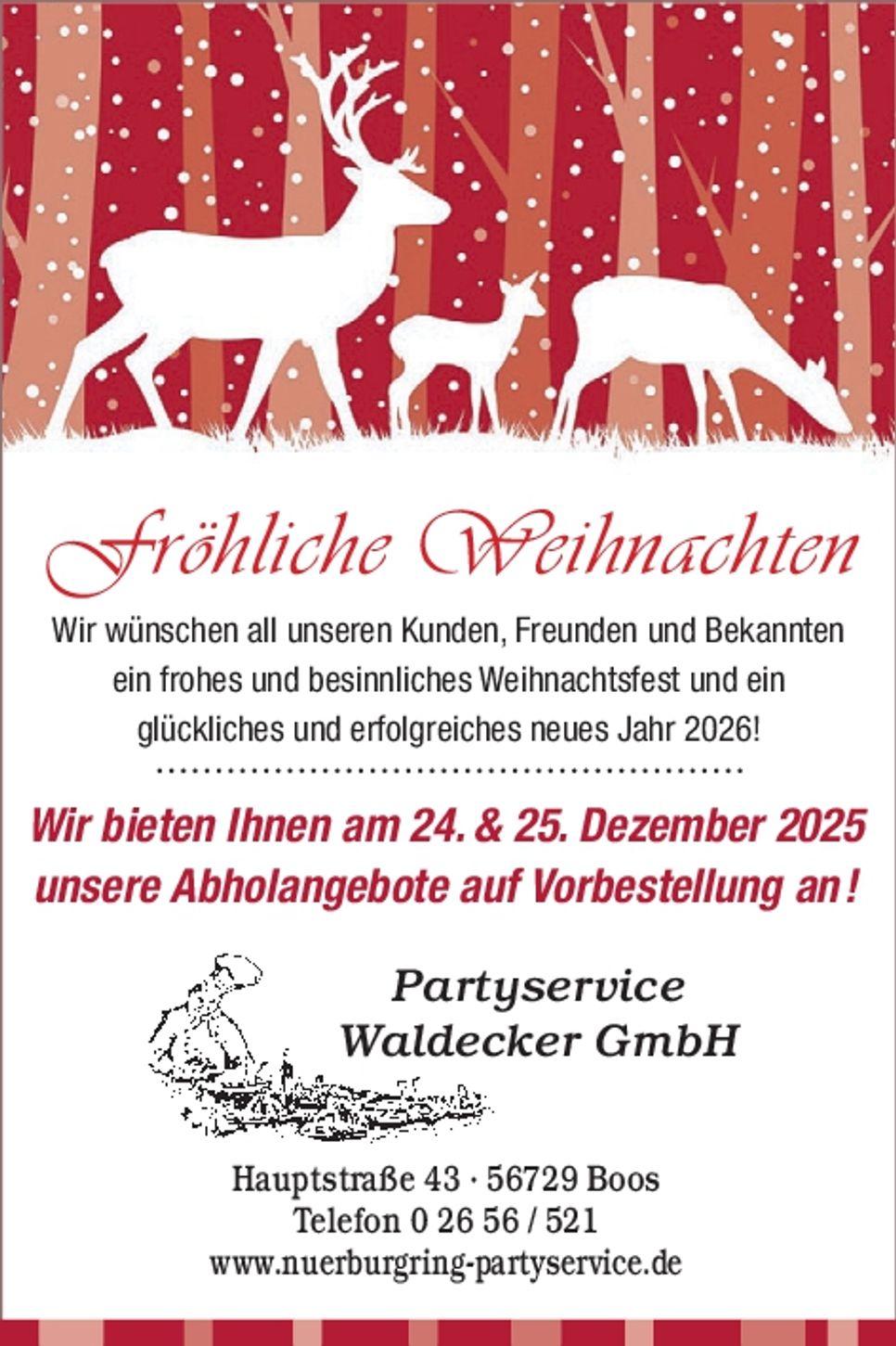 Weihnachtsgruß 2025