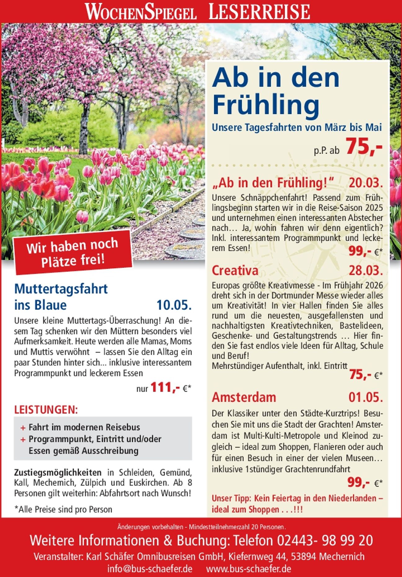 Ab in den Frühling