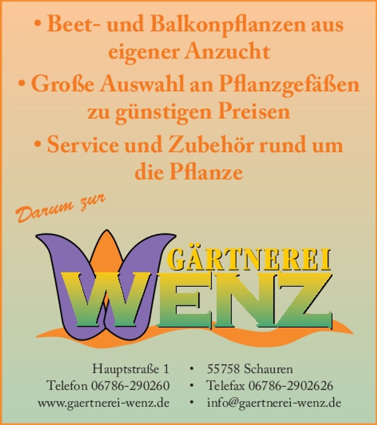 Gaertnerei Wenz