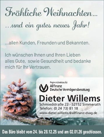 Frohe Weihnachten...