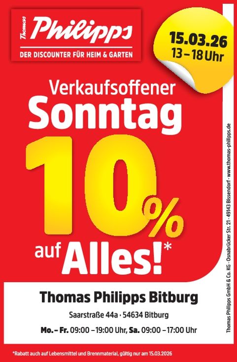 Verkaufsoffener Sonntag 