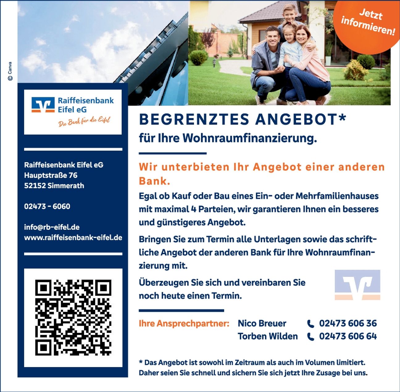 Wohnraumfinanzierung 