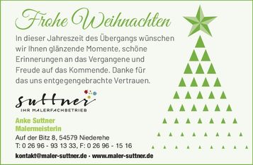 Weihnachtgrüße 2025