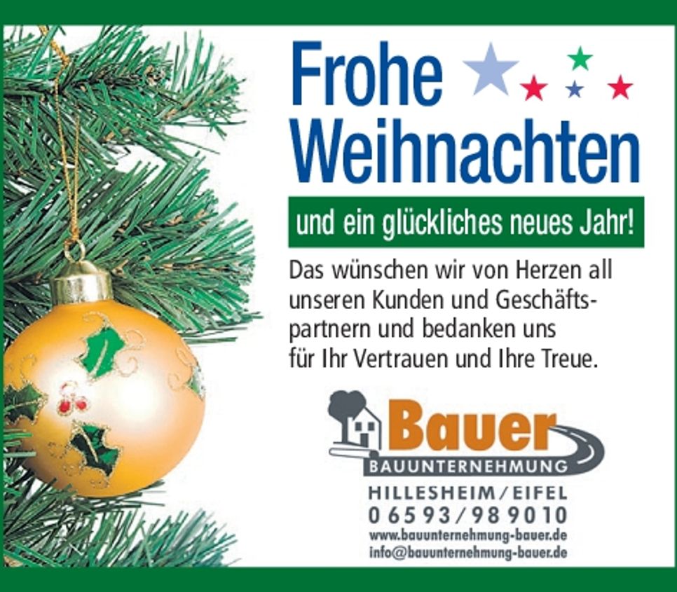 Weihnachtsgruß 2025