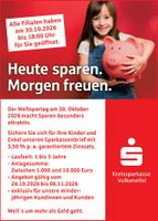 Weltspartag 2026