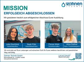 Mission erfolgreich-.Glückwunsch 