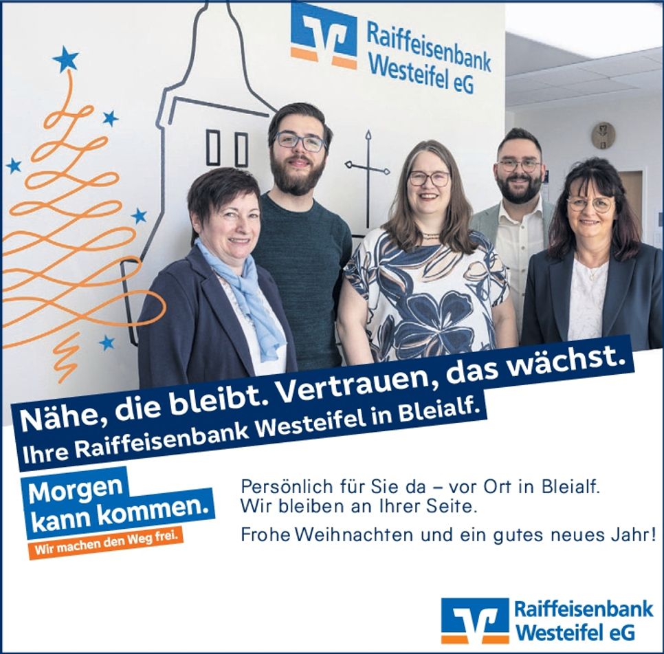 Weihnachten Zweistelle Bleialf 