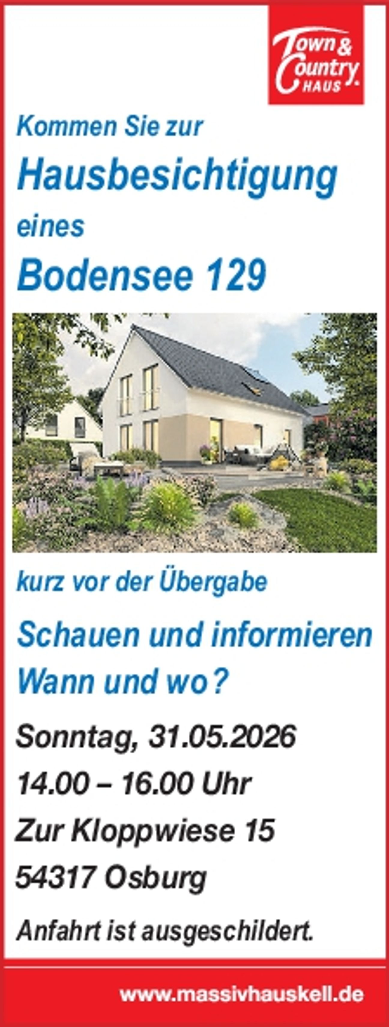 Hausbesichtigung 