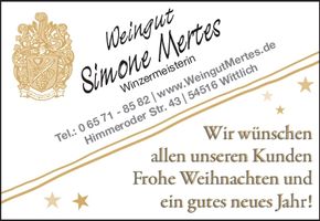 HK  Weihnachtsgrüße Wittlich