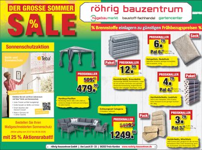 Sommersale - Brennstoffe
