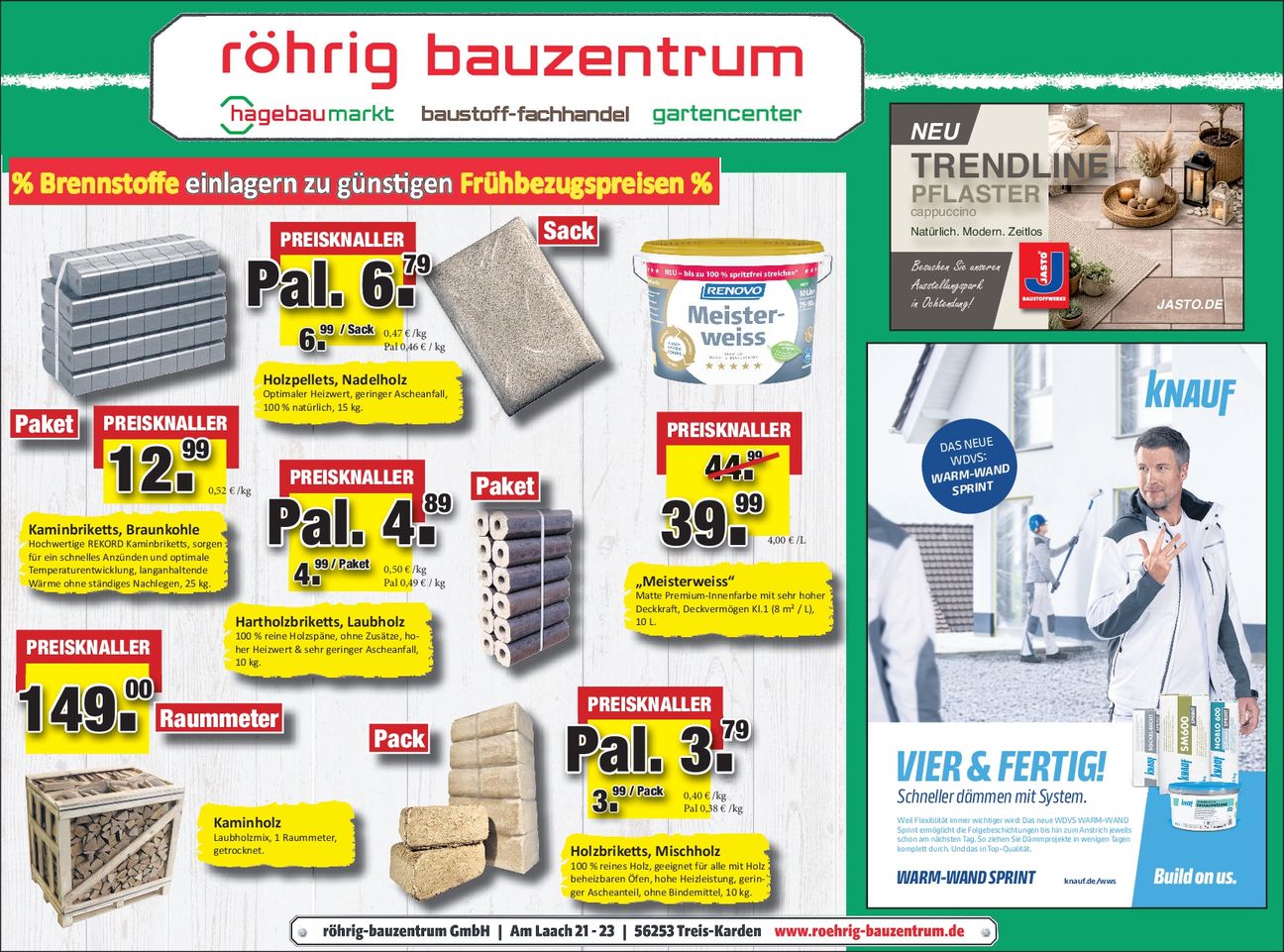 Brennstoffe / Dämmstoffe