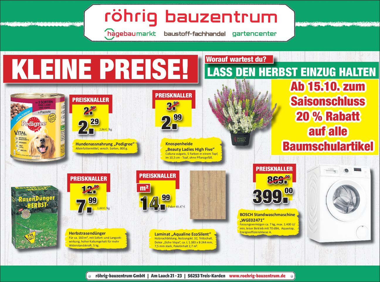 Baumschulabverkauf