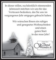 Gesegnete Weihnachten