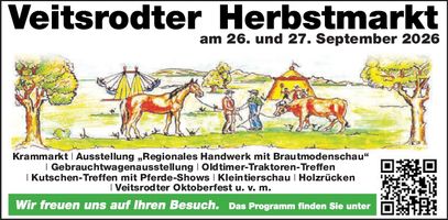 Veitsrodt Herbstmarkt 2026 