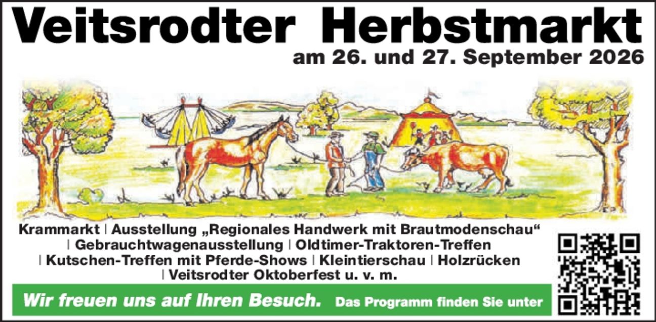 Veitsrodt Herbstmarkt 2026 