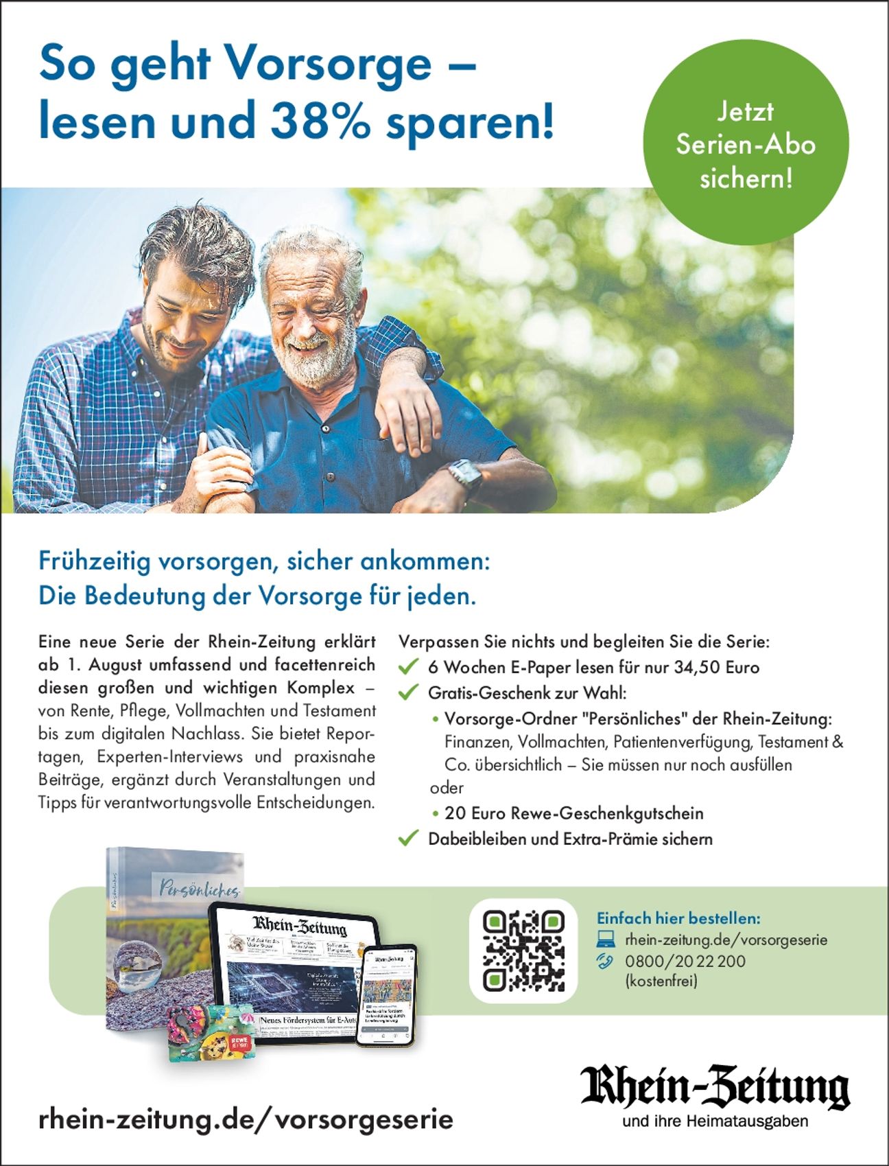 So geht Vorsorge