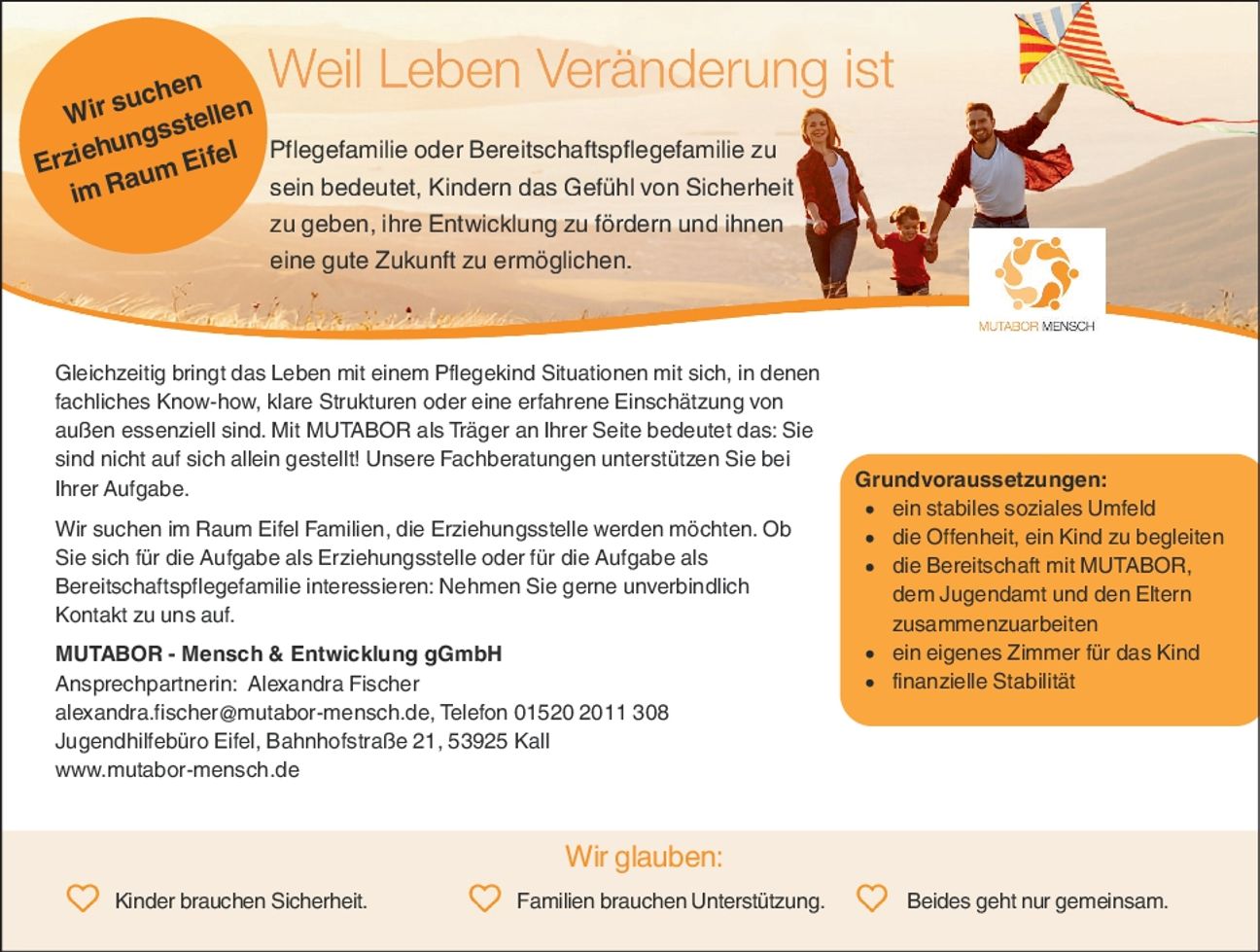Pflegefamilie Info
