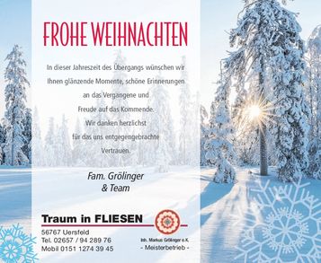 Weihnachtsgrüße 2024