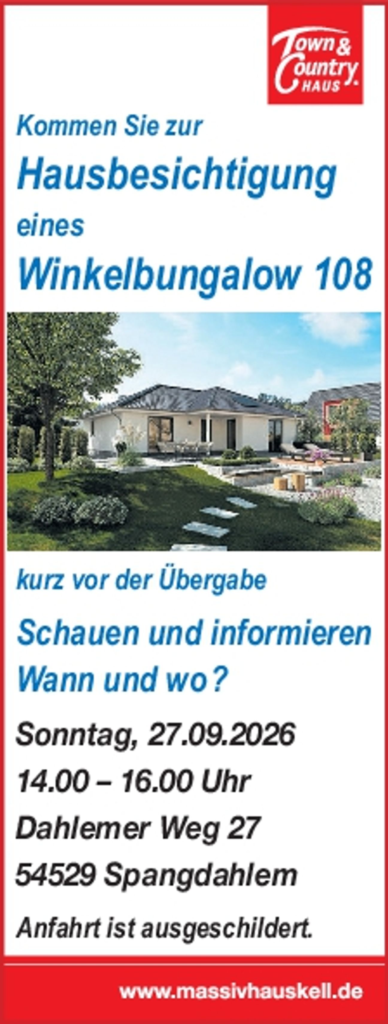 Hausbesichtigung 