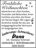 Weihnachtsgruß 2025