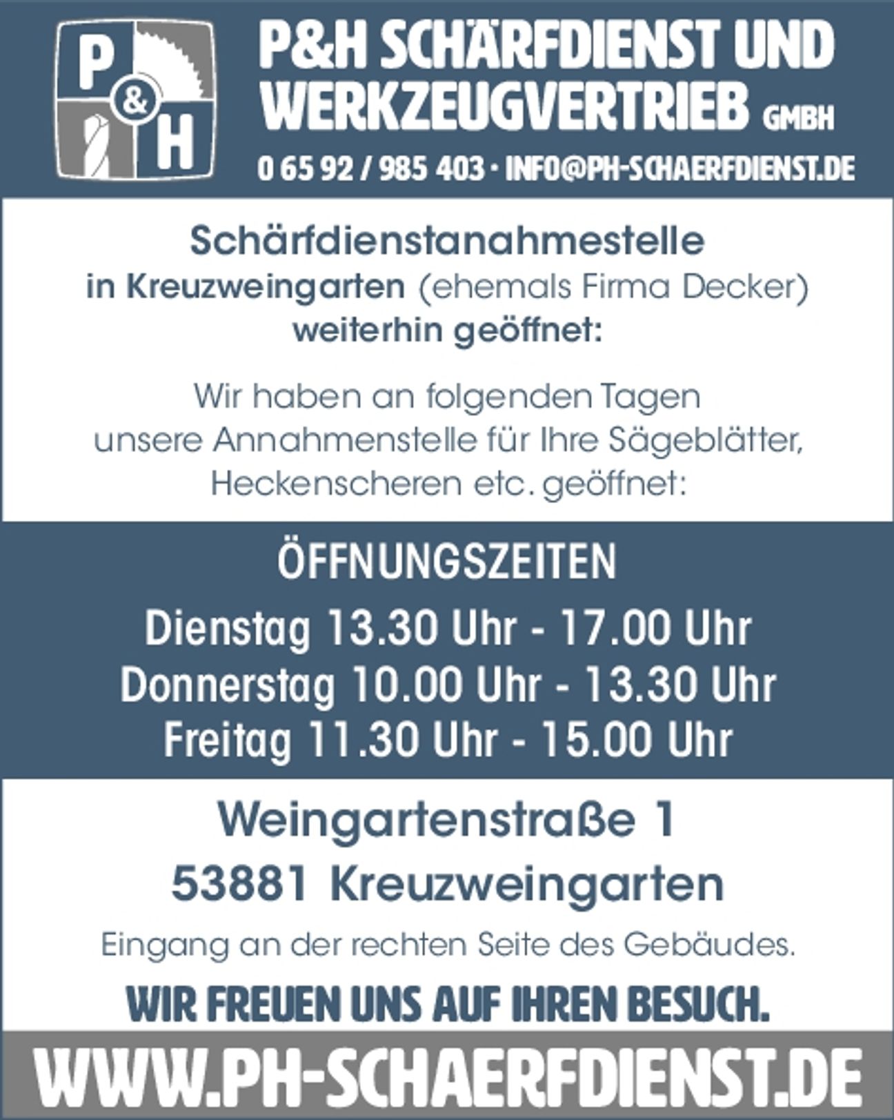 Wir sind noch da