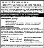 Grundstücksverkauf