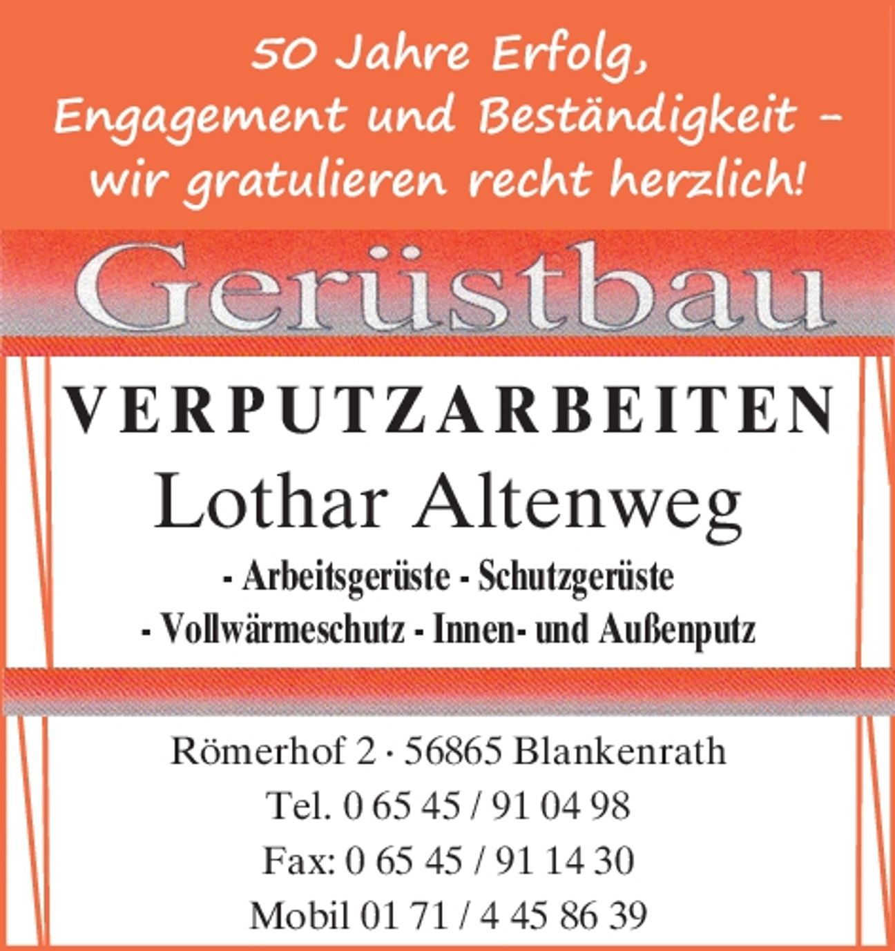 50 Jahre Wochenspiegel
