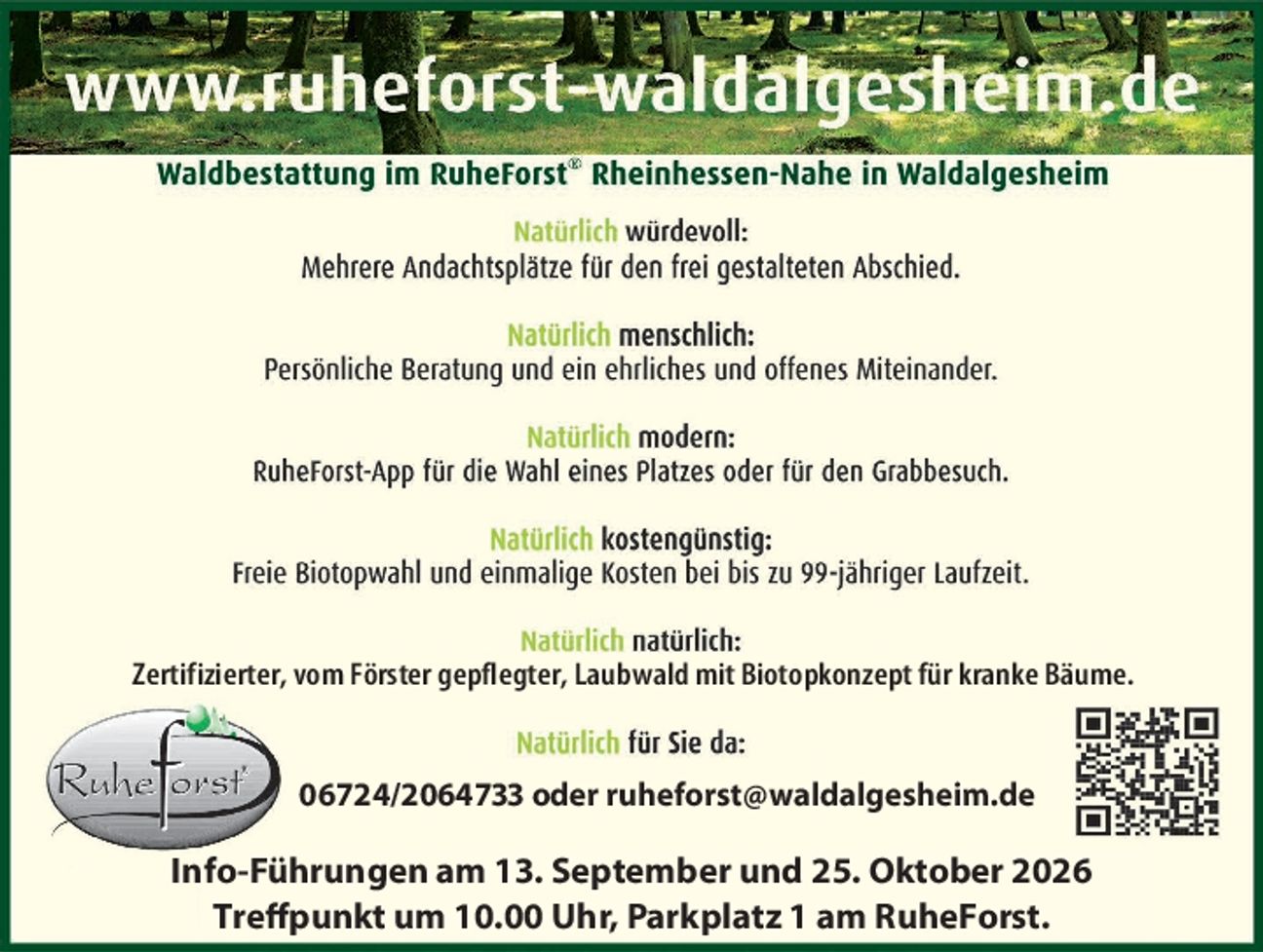 RuheForst Rheinhessen-Nahe 21561314 