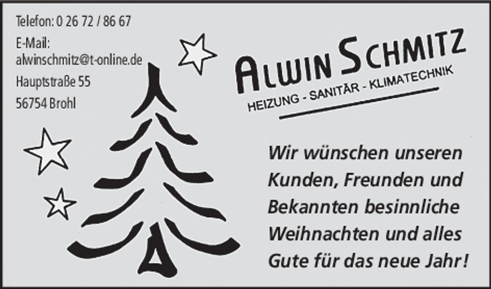 Weihnachtskonzert Brohl