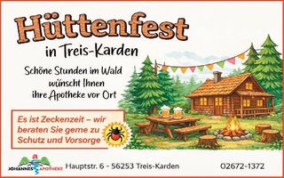Hüttenfest Karden