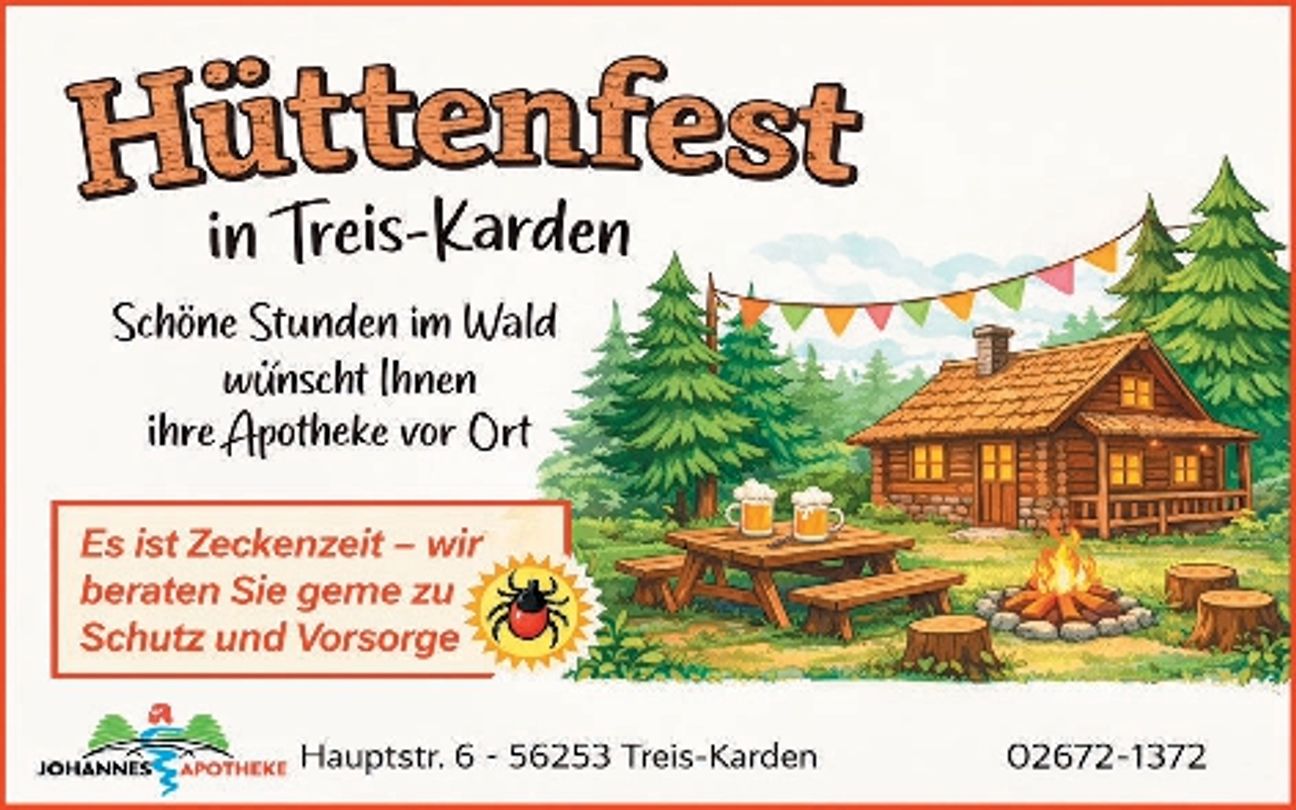 Hüttenfest Karden