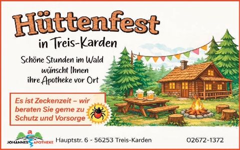 Hüttenfest Karden