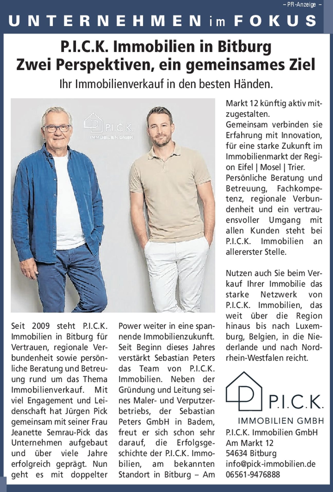 Unternehmen im Fokus