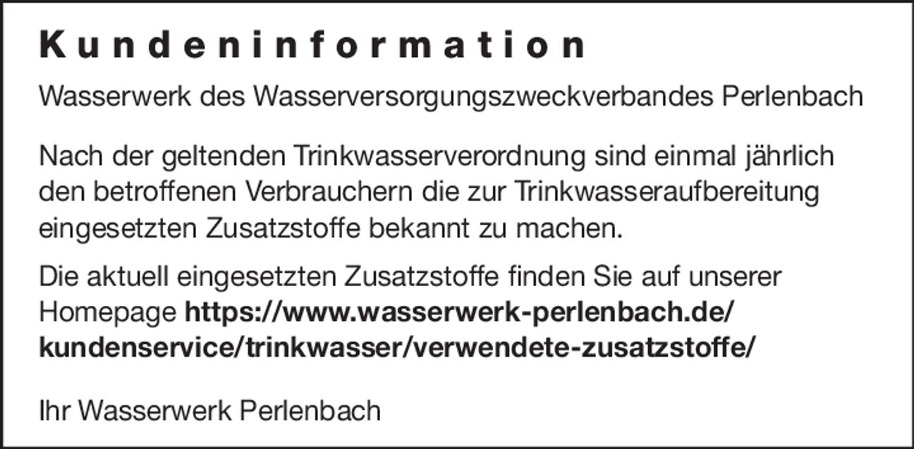 Kundeninformation 