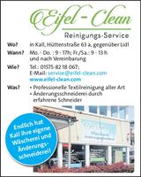 NEU in Kall